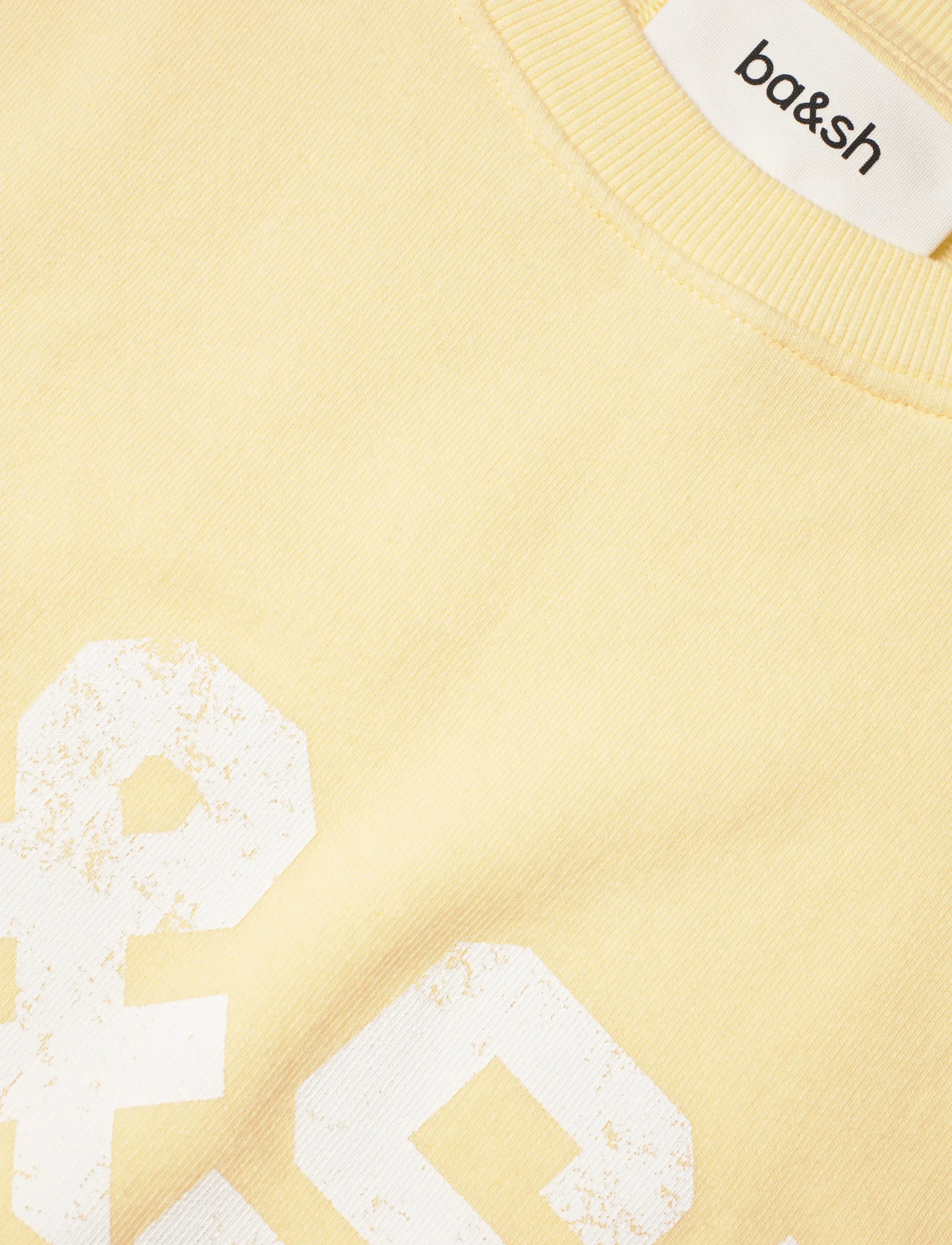 ba&sh - SWEAT BEATA - t-shirty & zopy - yellow - 4