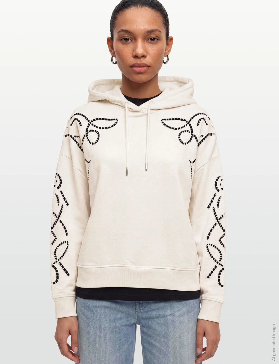 ba&sh - SWEAT BENI - sweatshirts & hoodies - ecru - 3