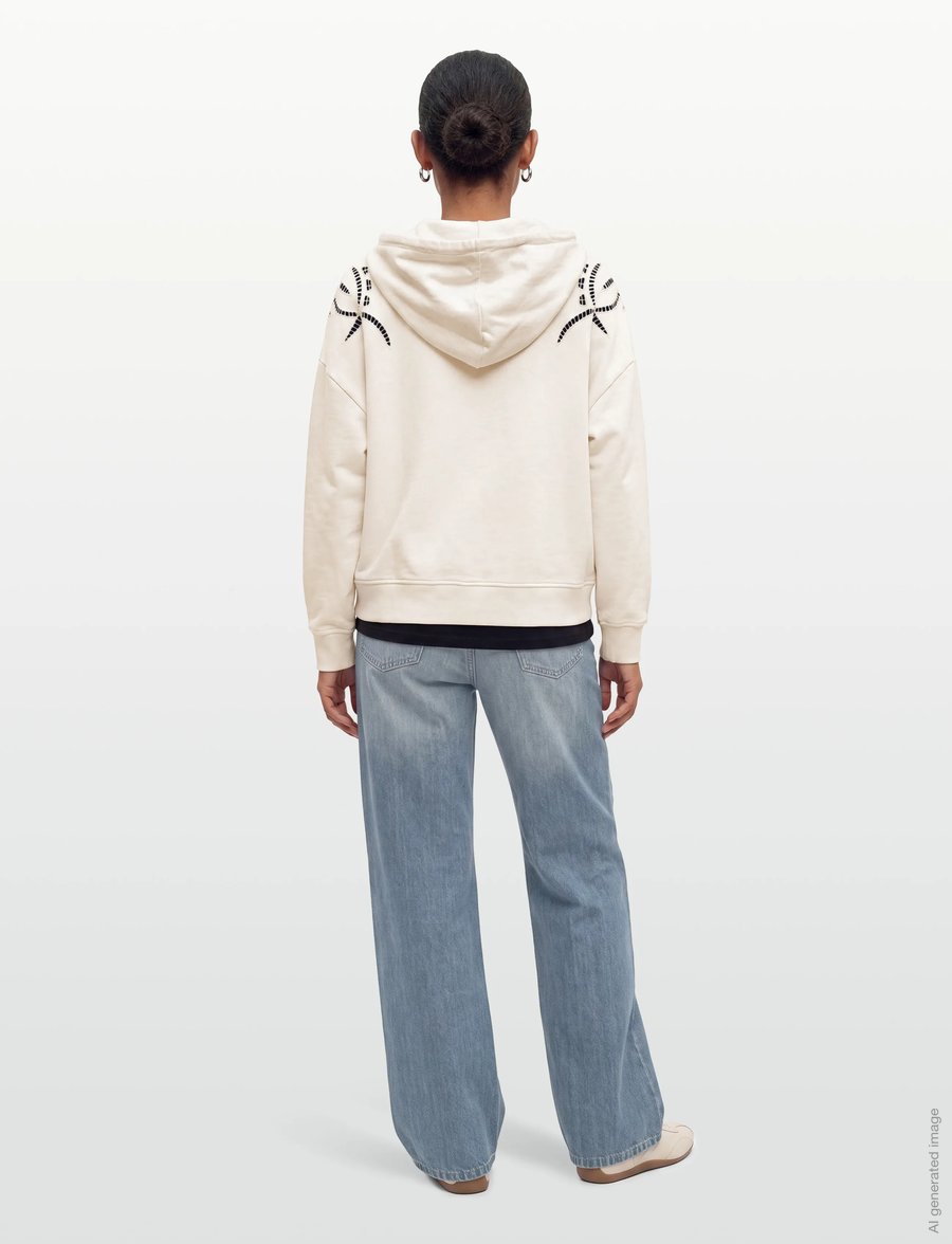 ba&sh - SWEAT BENI - sweatshirts & hoodies - ecru - 4