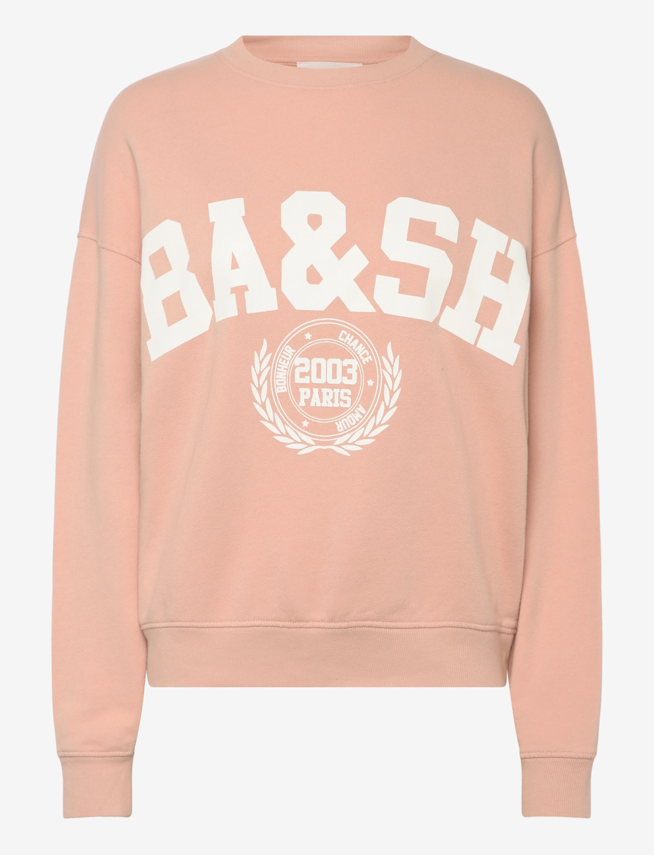 ba&sh - SWEATSHIRT BENJAMIN - sweatshirts & hoodies - poudre - 0