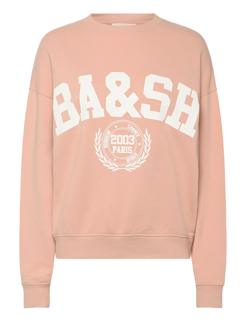 ba&sh - SWEATSHIRT BENJAMIN - sweatshirts & hoodies - poudre - 0