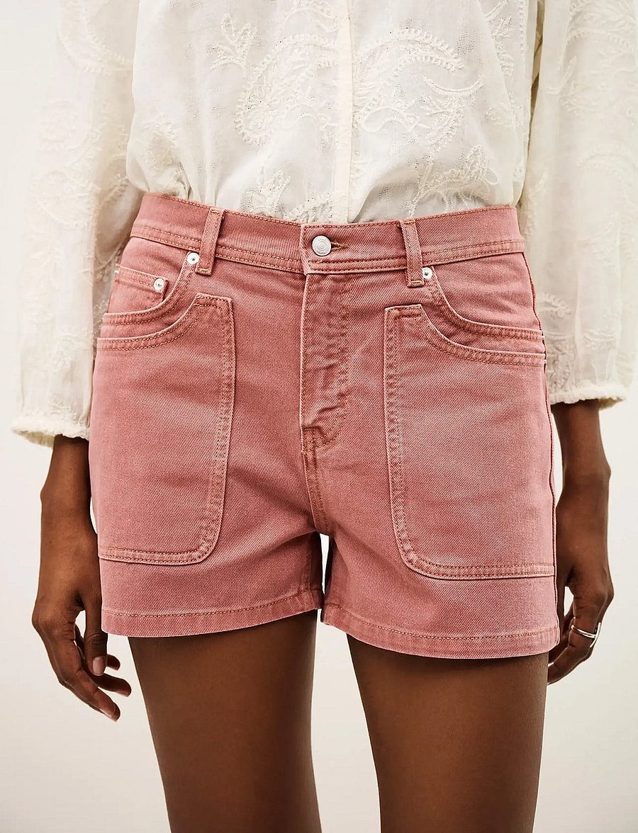 ba&sh - SHORT BEVY - gallastuttbuxur - blush - 3