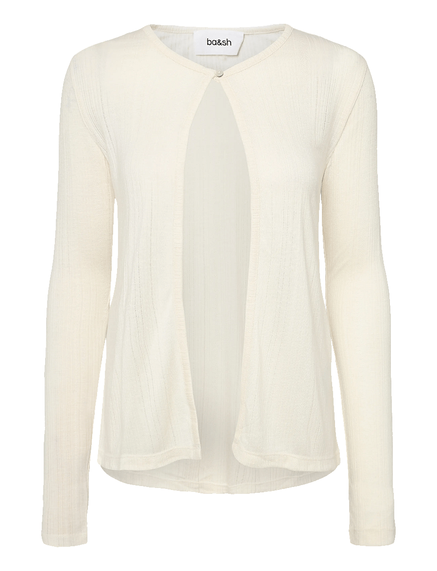 ba&sh - TOP BREA - cardigans - ecru - 0