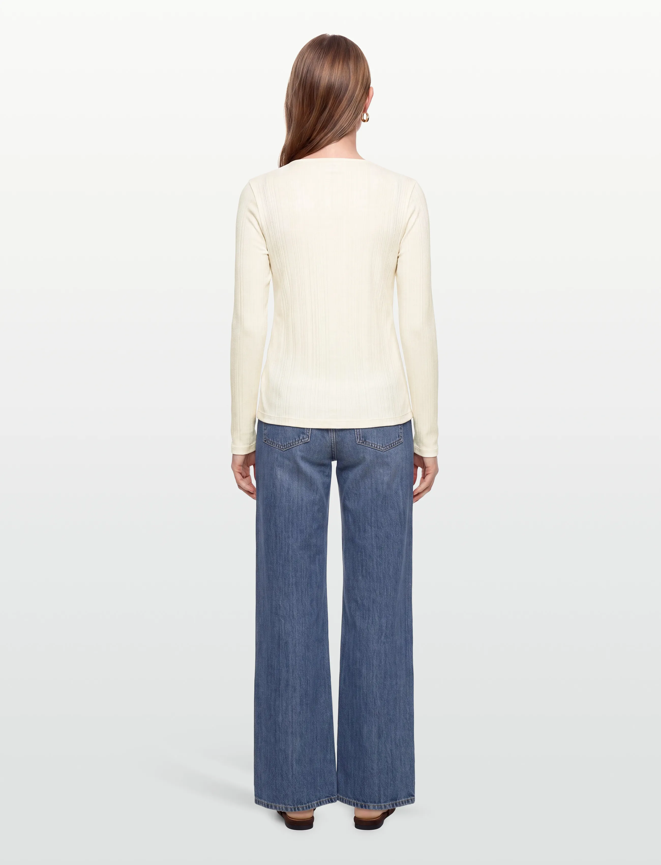 ba&sh - TOP BREA - cardigans - ecru - 4