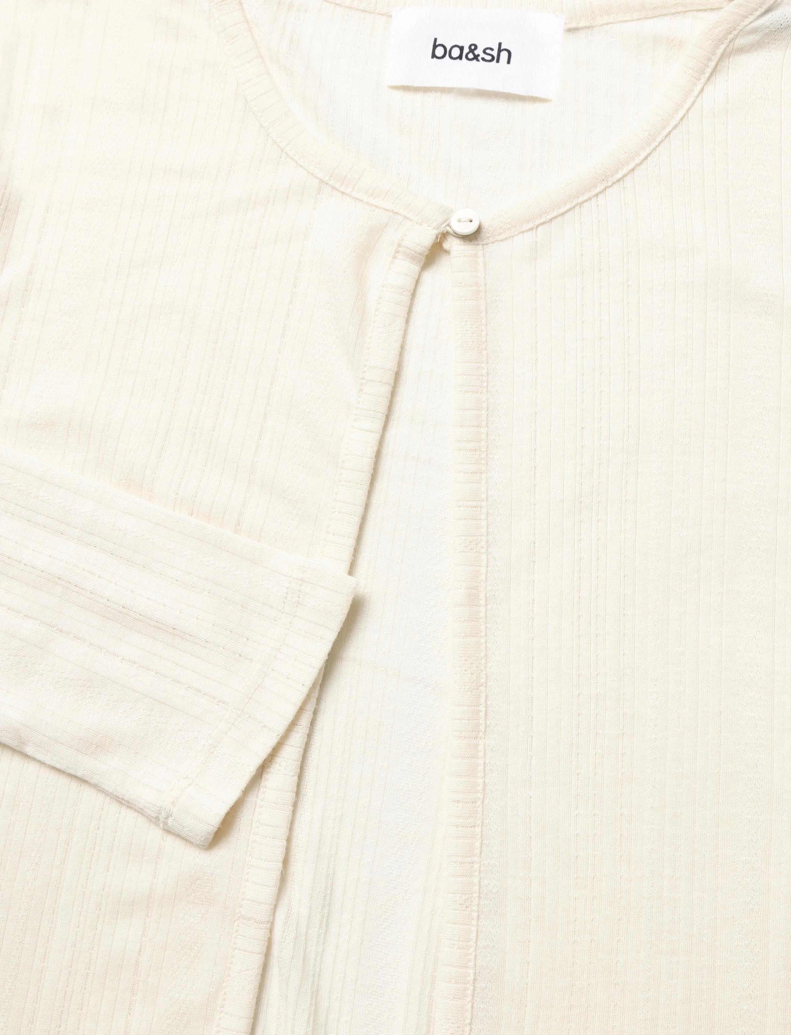 ba&sh - TOP BREA - cardigans - ecru - 2