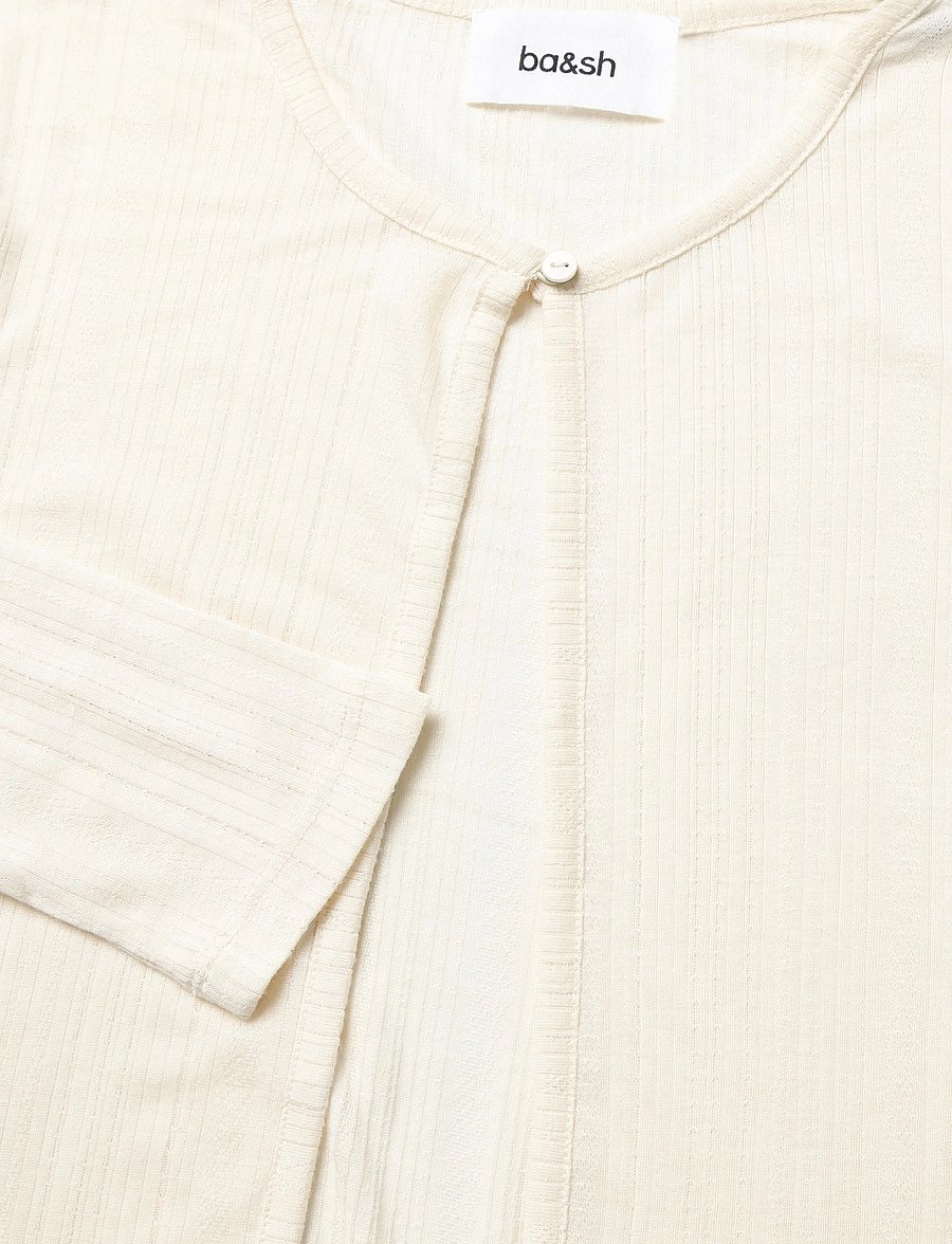 ba&sh - TOP BREA - cardigans - ecru - 2