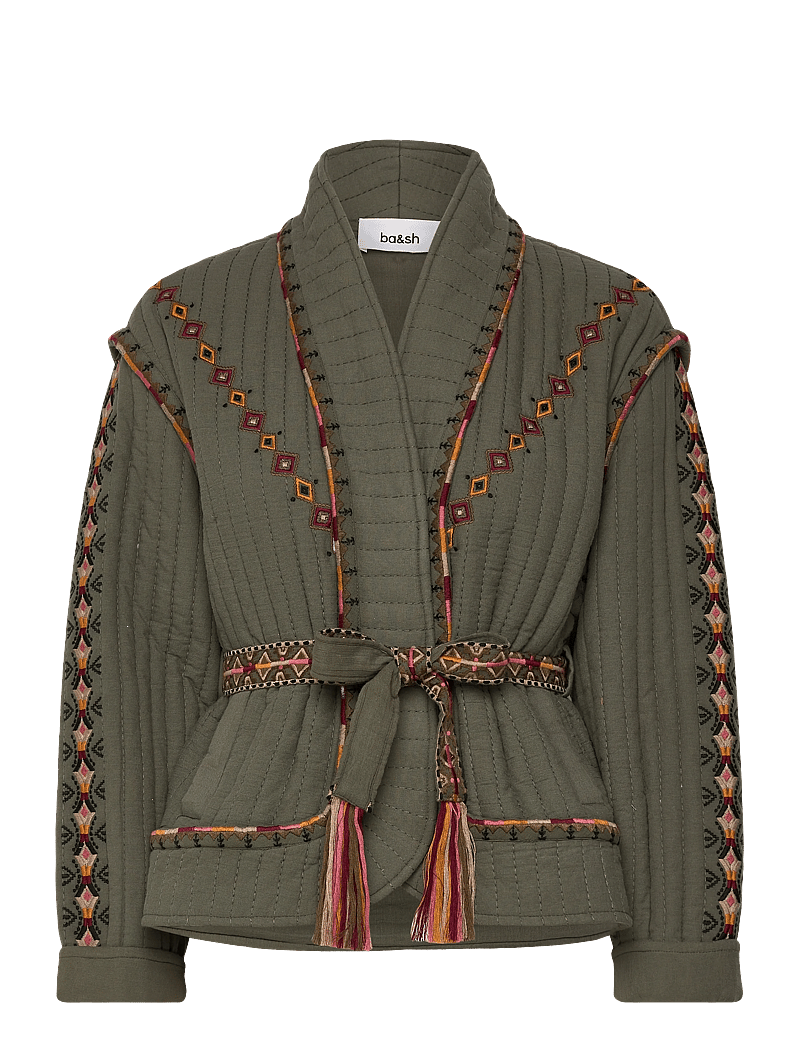 ba&sh - VESTE COCOON - kevadjoped - kaki - 0