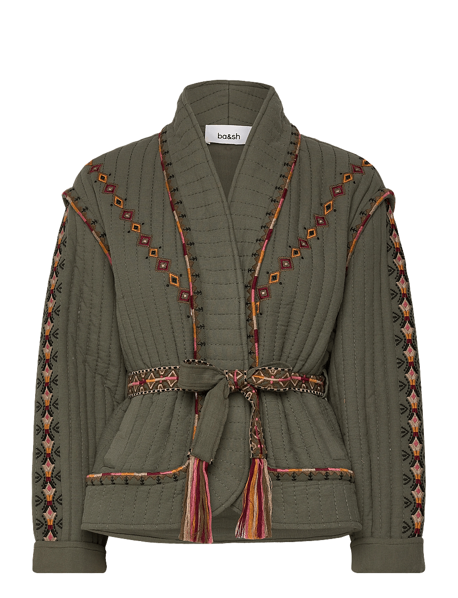 ba&sh - VESTE COCOON - vestes de printemps - kaki - 1