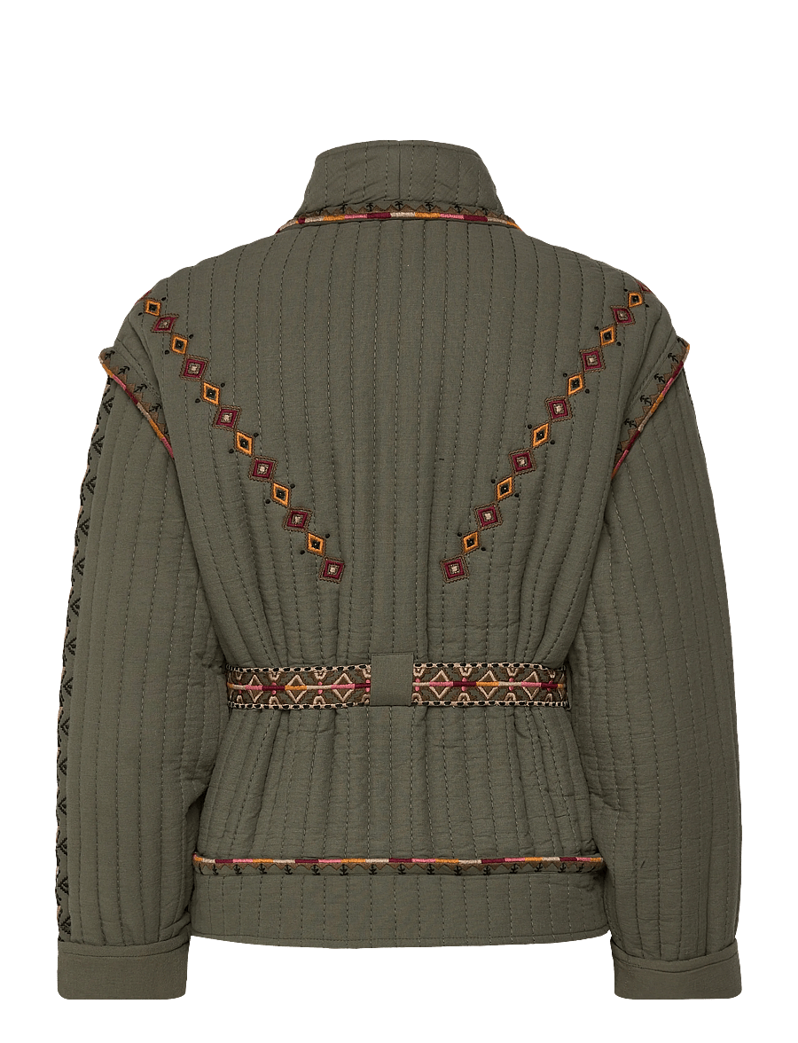 ba&sh - VESTE COCOON - vestes de printemps - kaki - 2