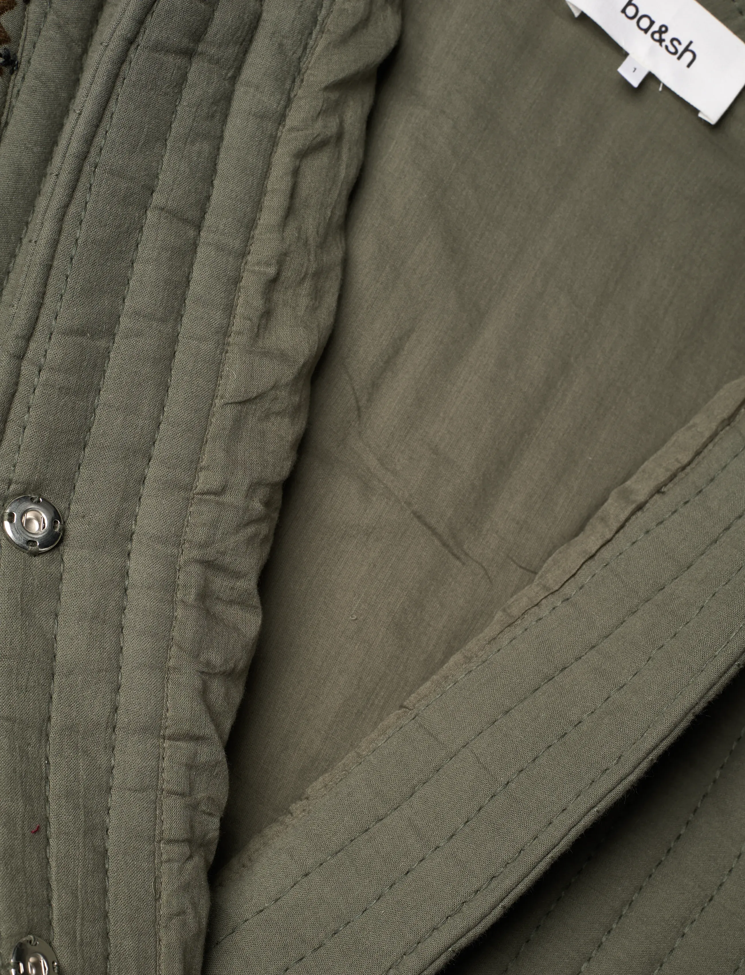 ba&sh - VESTE COCOON - vestes de printemps - kaki - 5