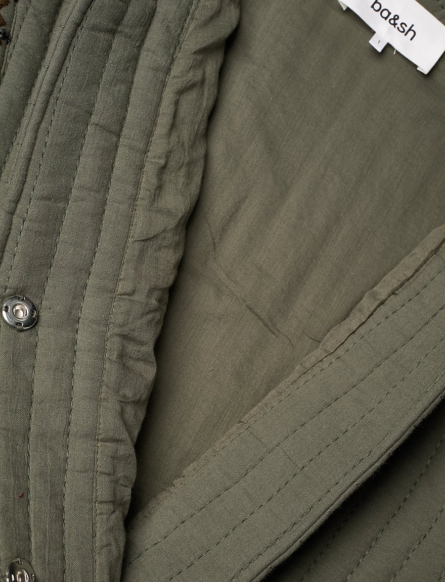 ba&sh - VESTE COCOON - vestes de printemps - kaki - 5