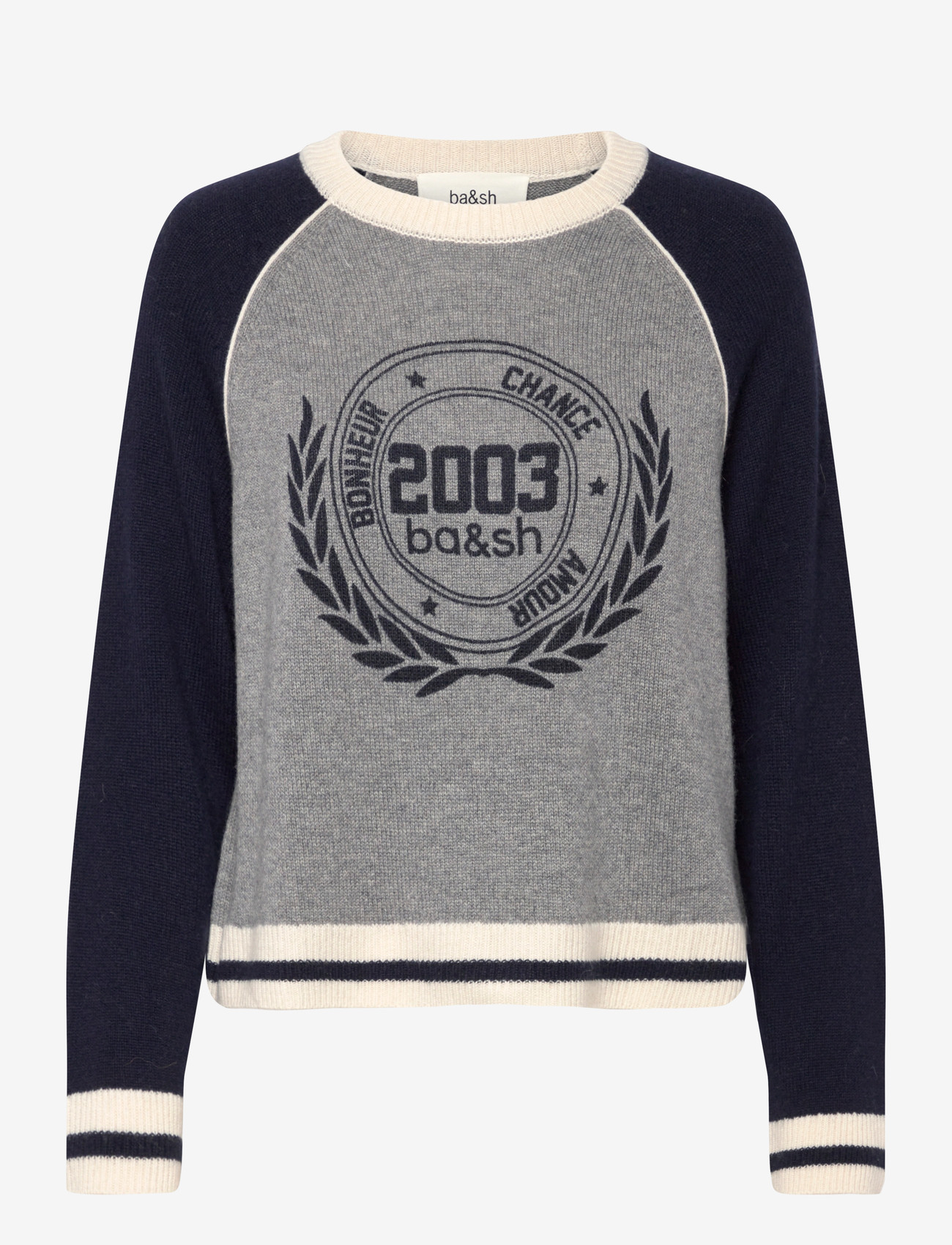 ba&sh - PULL COLLETTE - tröjor - navy - 0