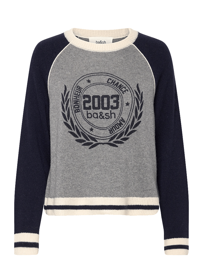 ba&sh - PULL COLLETTE - tröjor - navy - 0