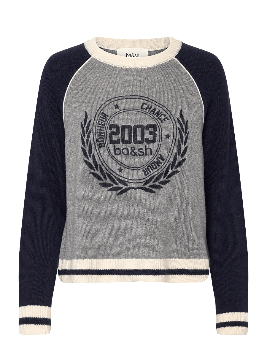 ba&sh - PULL COLLETTE - sweaters - navy - 1
