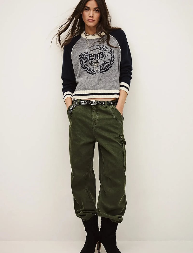 ba&sh - PULL COLLETTE - sweaters - navy - 0