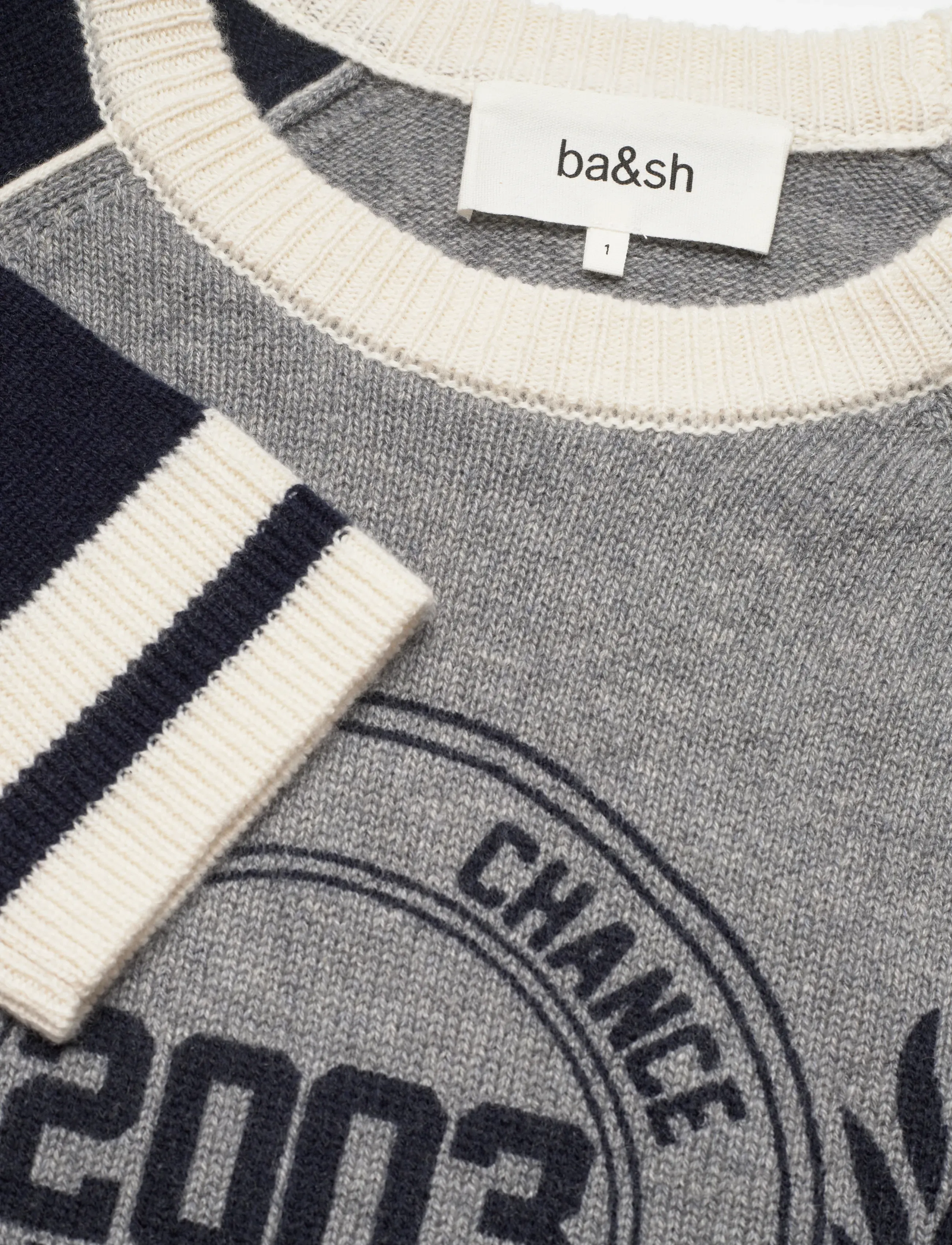 ba&sh - PULL COLLETTE - sweaters - navy - 5