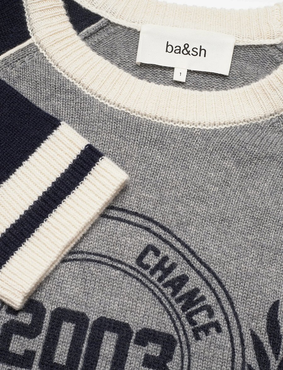 ba&sh - PULL COLLETTE - sweaters - navy - 5