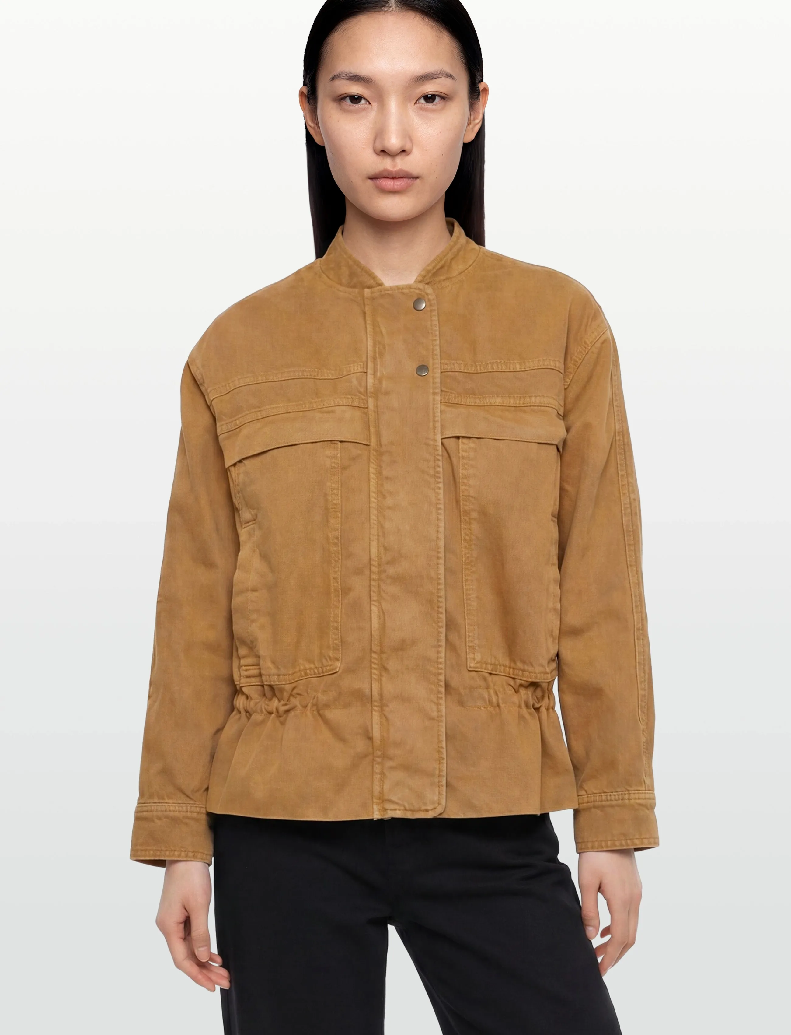 ba&sh - BLOUSON COLY - frühlingsjacken - camel - 3