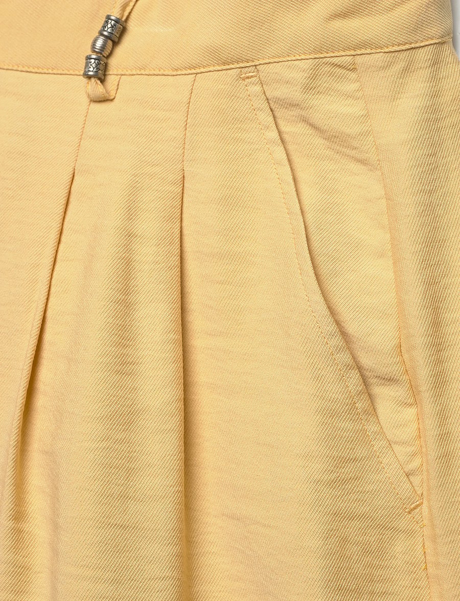 ba&sh - PANTALON DEANA - wide leg trousers - straw - 5