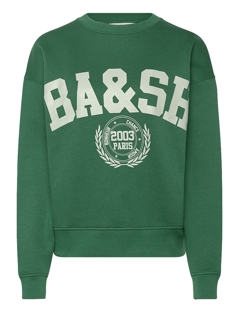 ba&sh - SWEATSHIRT FENJA - sweatshirts & hoodies - emeraude - 0