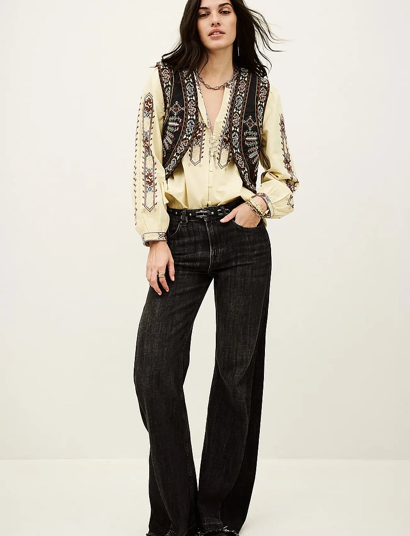 ba&sh - GILET FOSCA - veste - carbone - 3