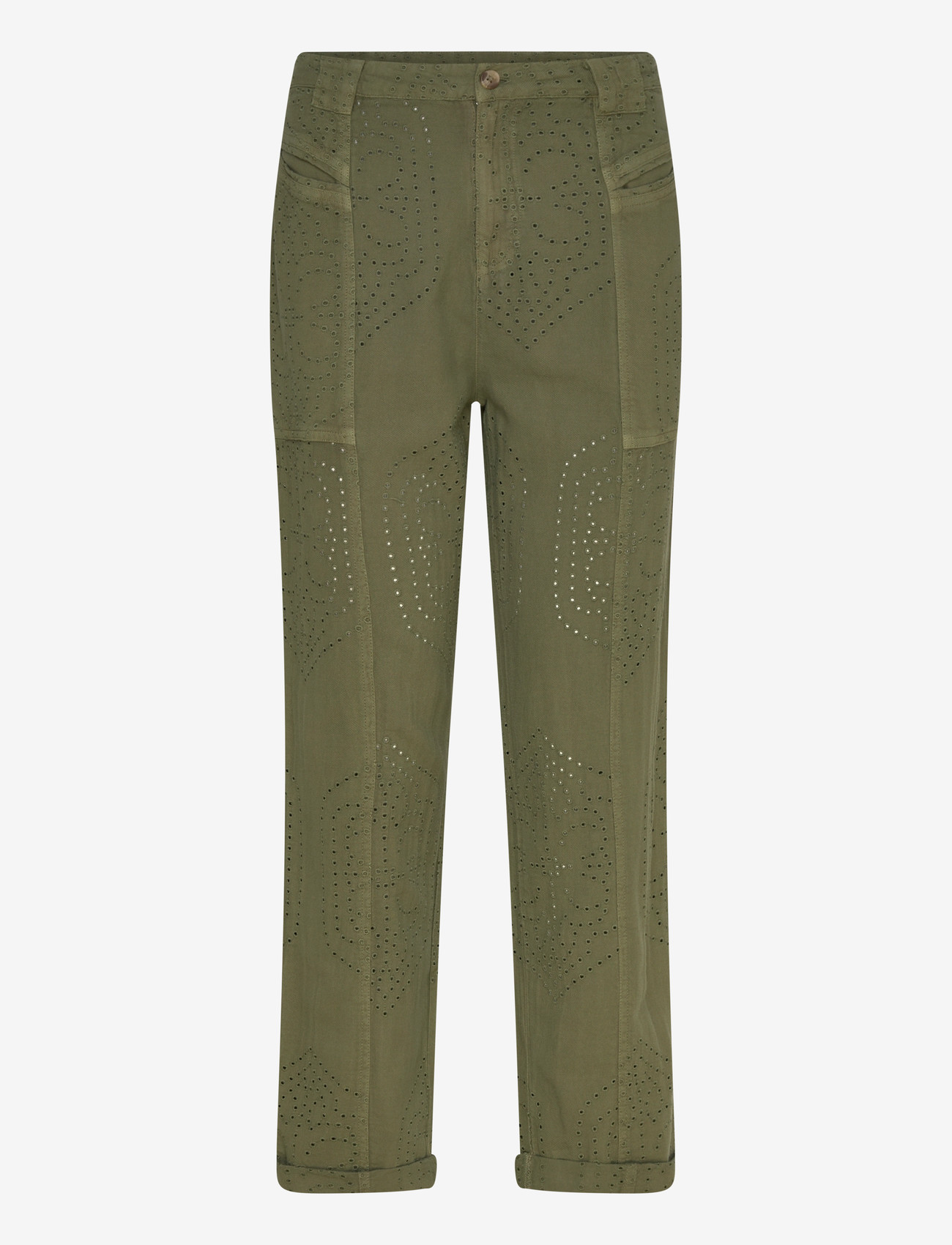 ba&sh - PANTALON GIANY - bukser med lige ben - khaki - 0