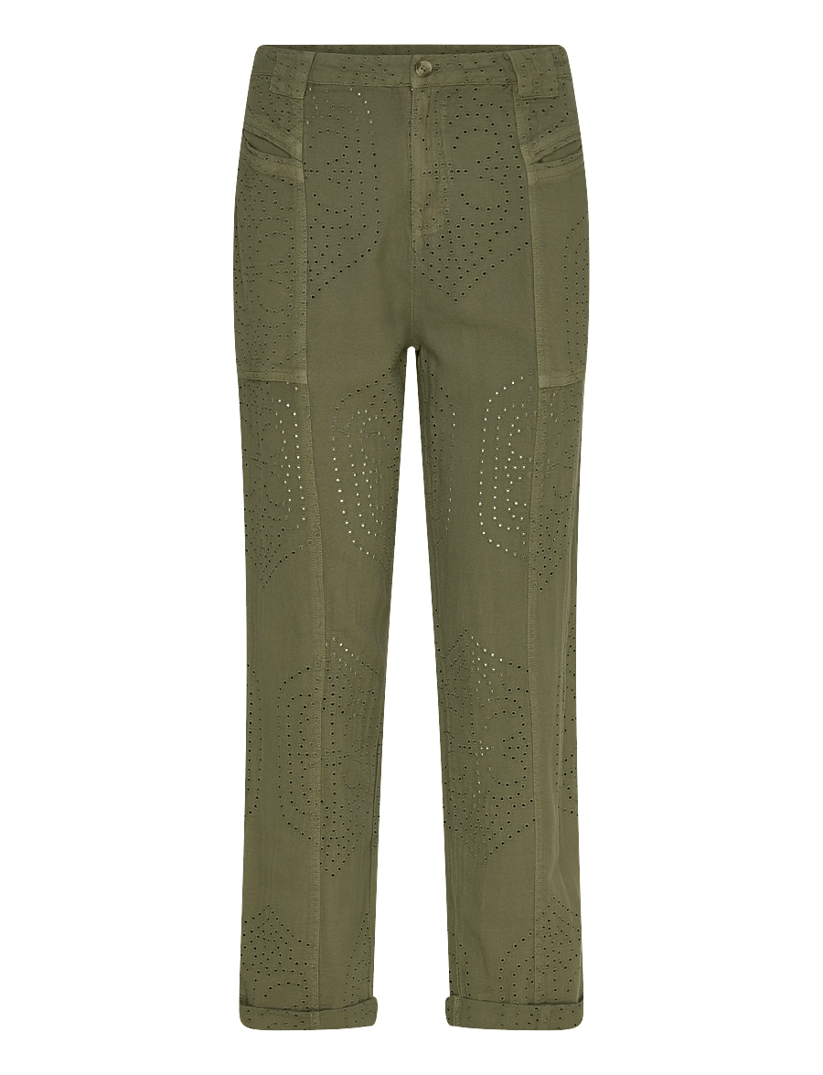 ba&sh - PANTALON GIANY - hose mit geradem bein - khaki - 1