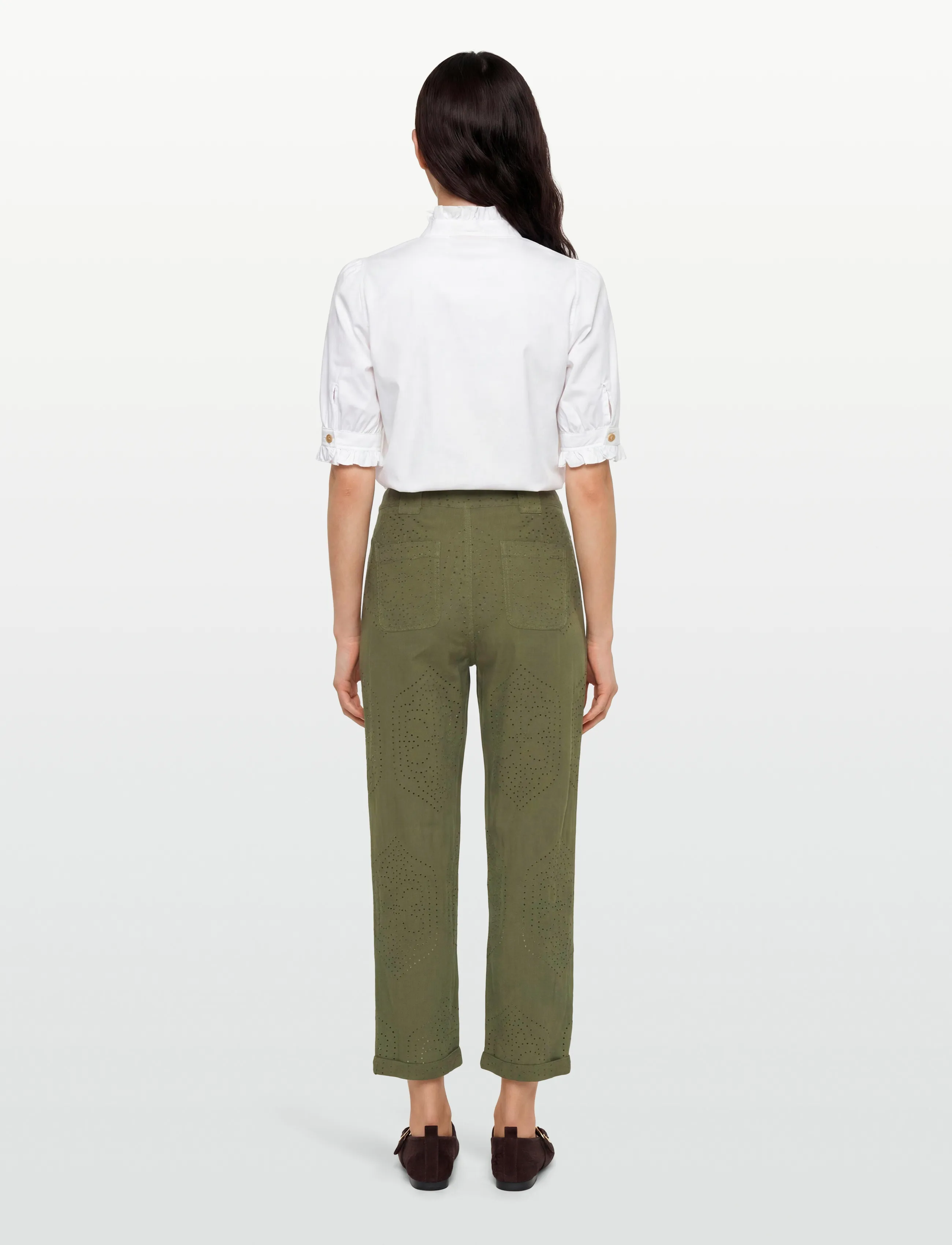 ba&sh - PANTALON GIANY - bukser med lige ben - khaki - 4
