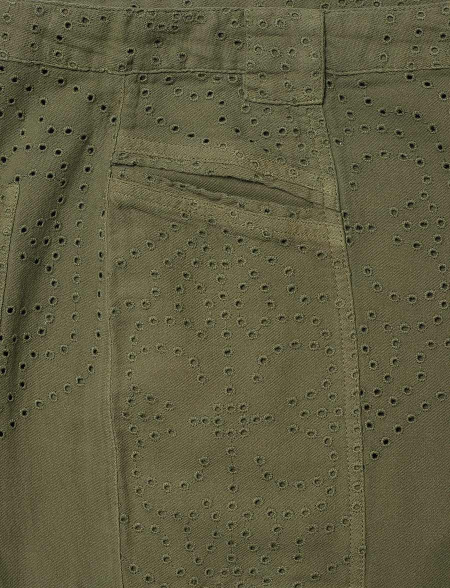 ba&sh - PANTALON GIANY - hose mit geradem bein - khaki - 5