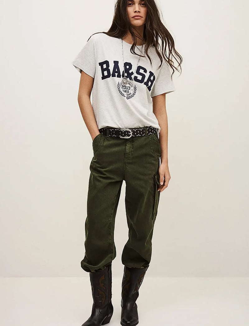 ba&sh - T-SHIRT IONI - t-särgid - grischine - 3