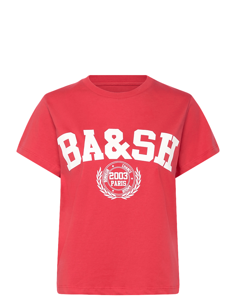 ba&sh - T-SHIRT IONI - t-särgid - rouge - 0