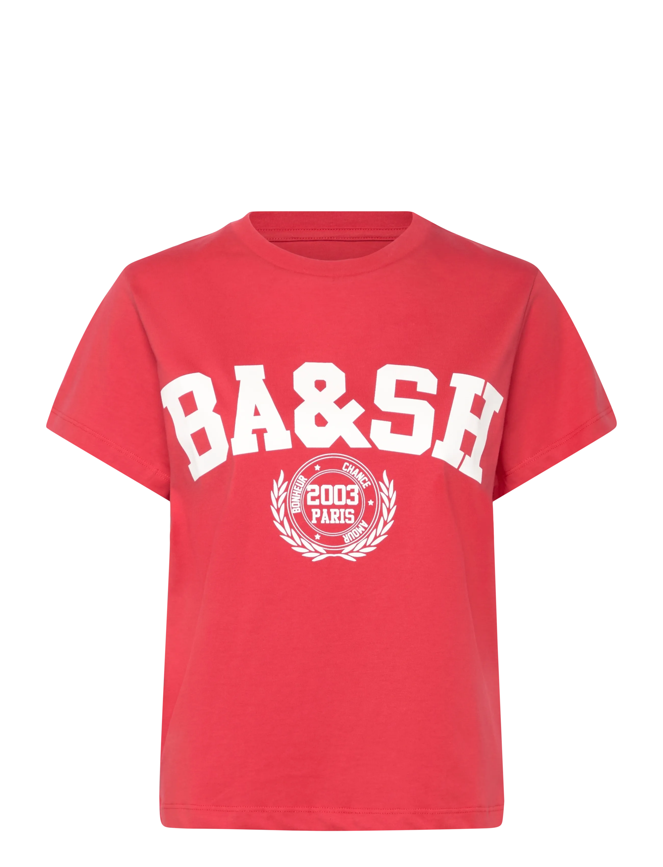 ba&sh T-SHIRT IONI - T-shirts & Topper - ROUGE / red