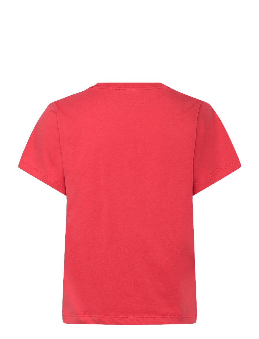 ba&sh - T-SHIRT IONI - t-shirts & tops - rouge - 2