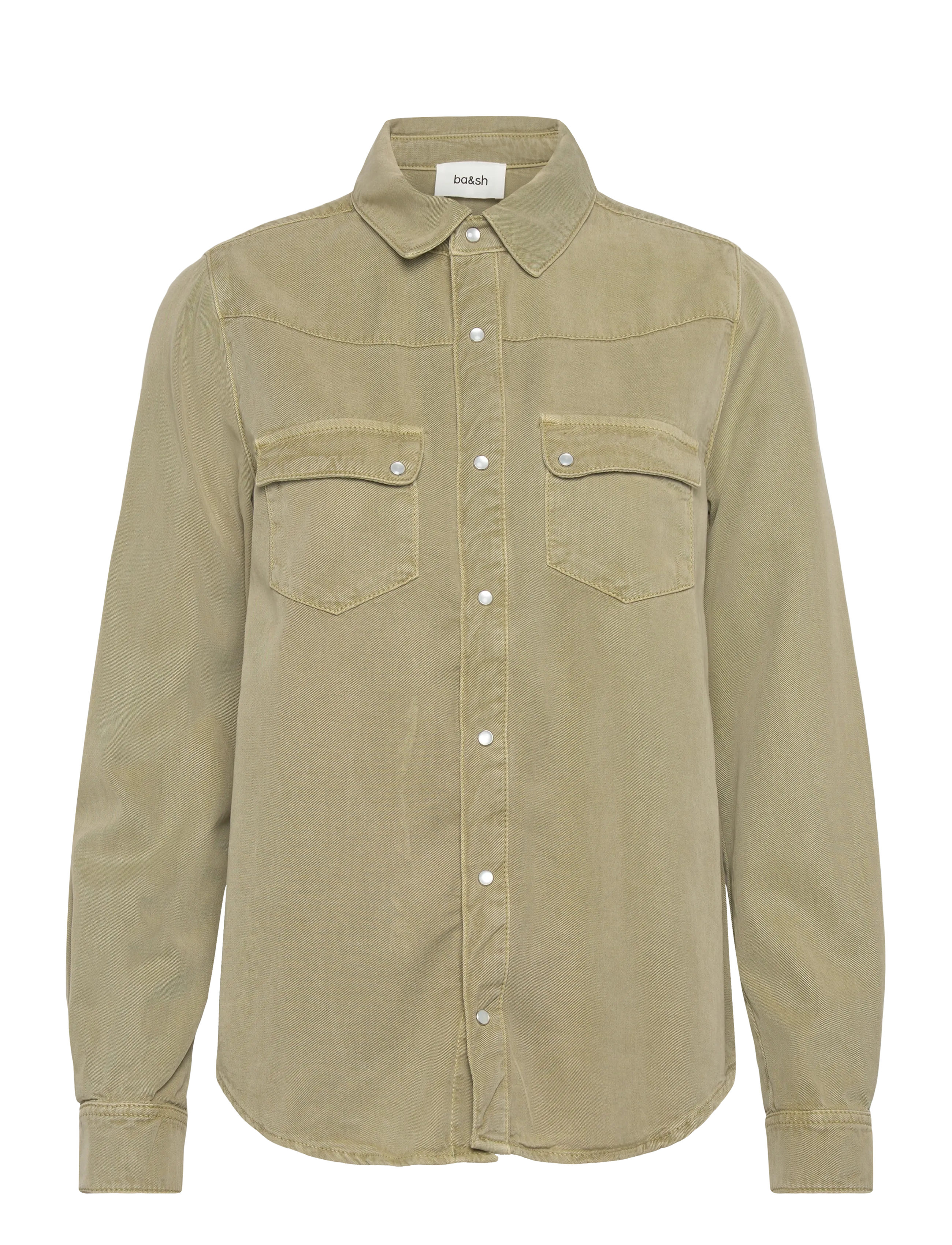 BA&SH Chemise Jada Khaki - 36 - Damen