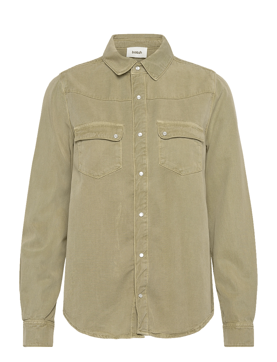 ba&sh - CHEMISE JADA - pitkähihaiset paidat - kaki - 1