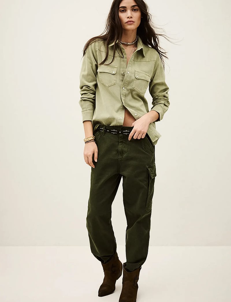 ba&sh - CHEMISE JADA - jeanshemden - kaki - 0