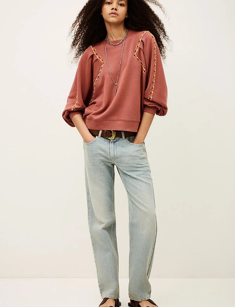 ba&sh - SWEAT MESTA - sweatshirts & hoodies - blush - 0