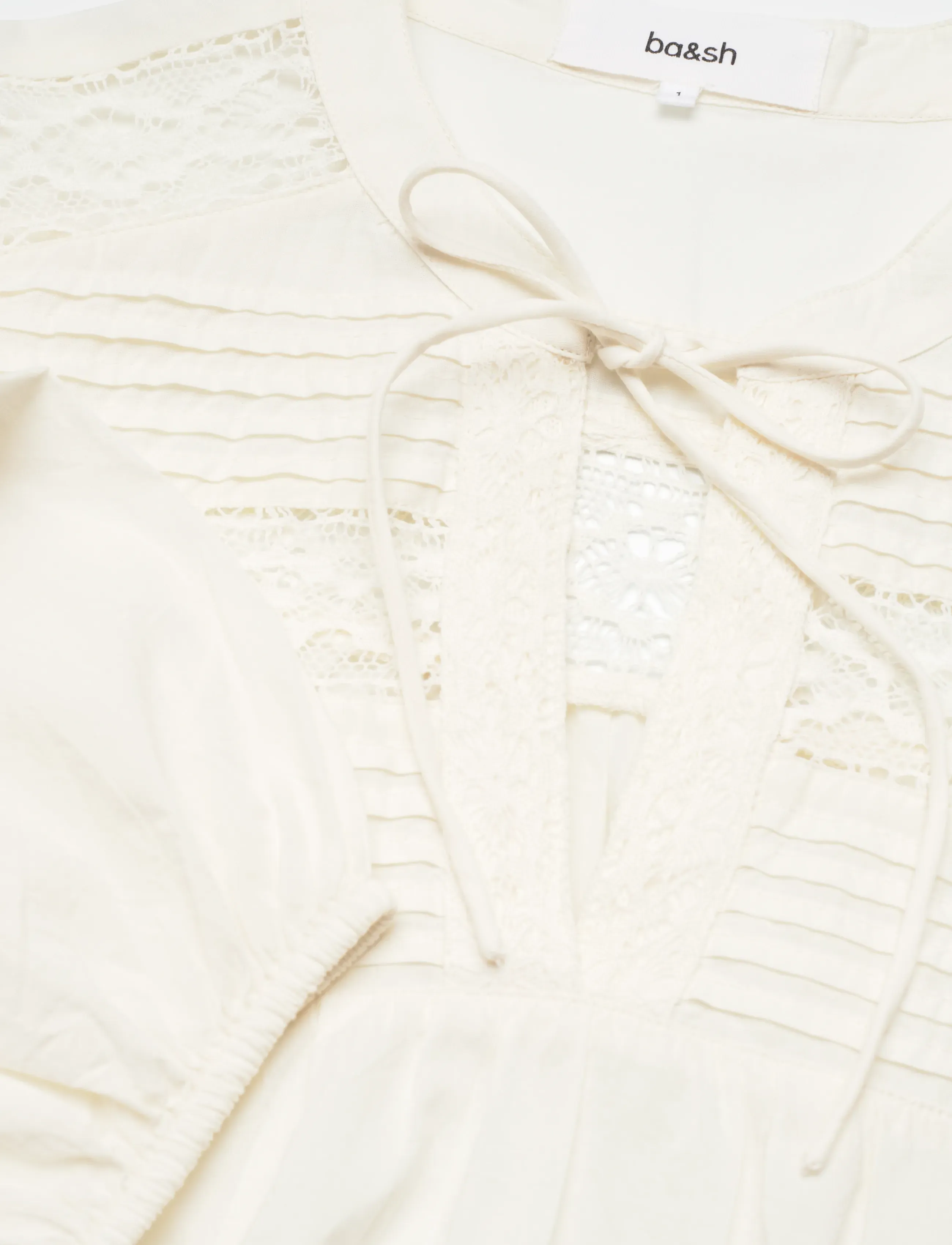 ba&sh - BLOUSE NAMI - langærmede bluser - ecru - 2
