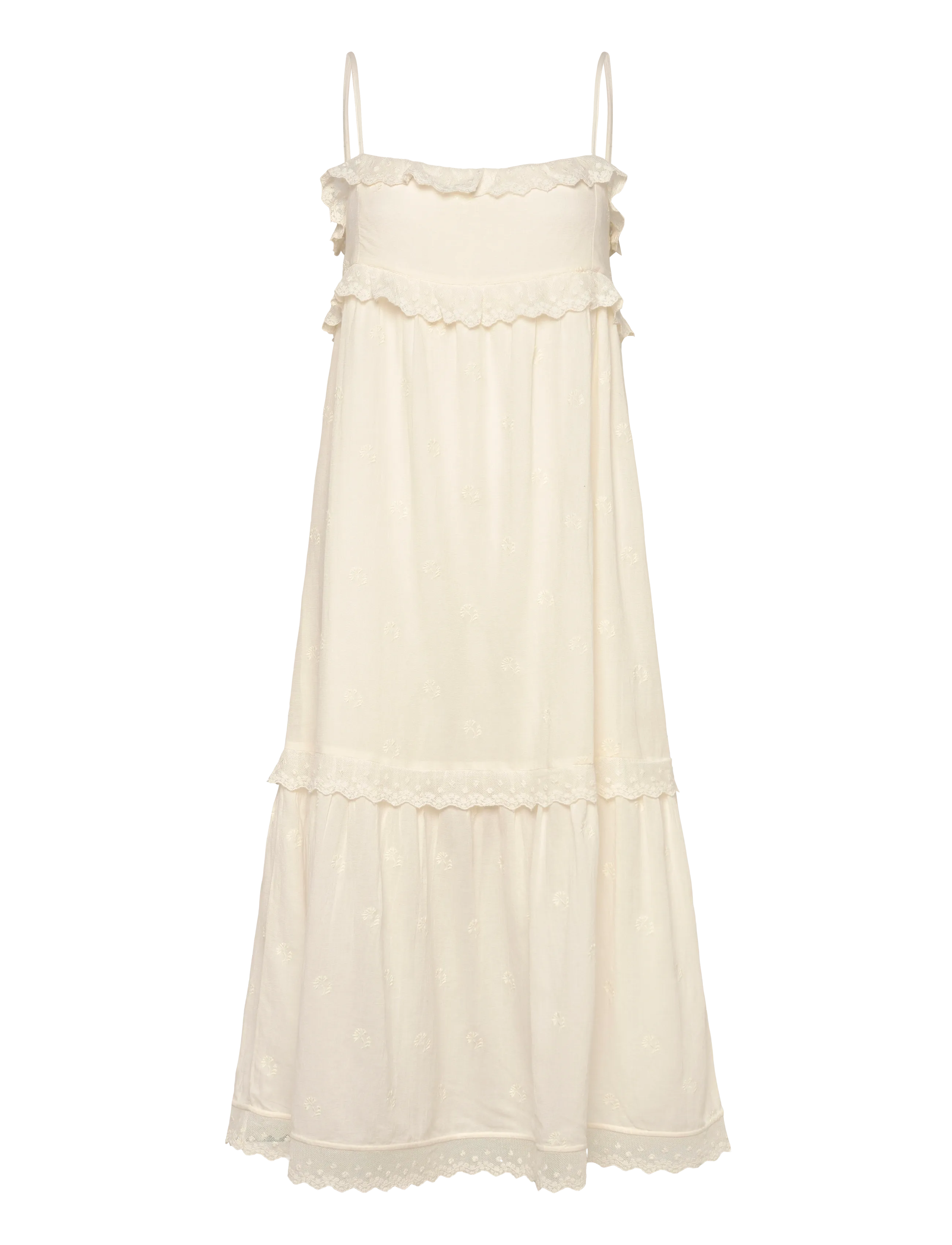 ba&sh ROBE PENNY - Klänningar - ECRU / cream