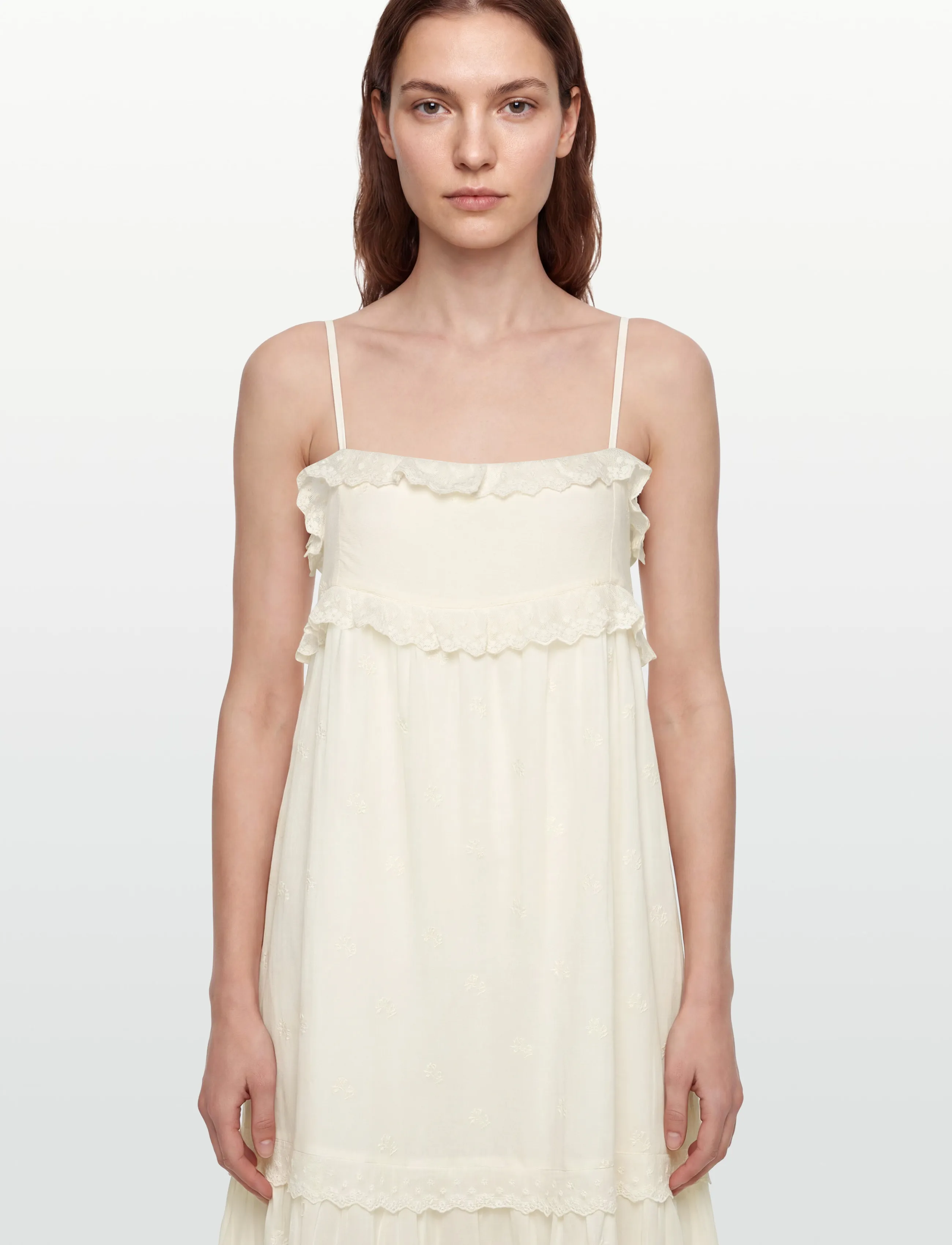 ba&sh - ROBE PENNY - ecru - 3