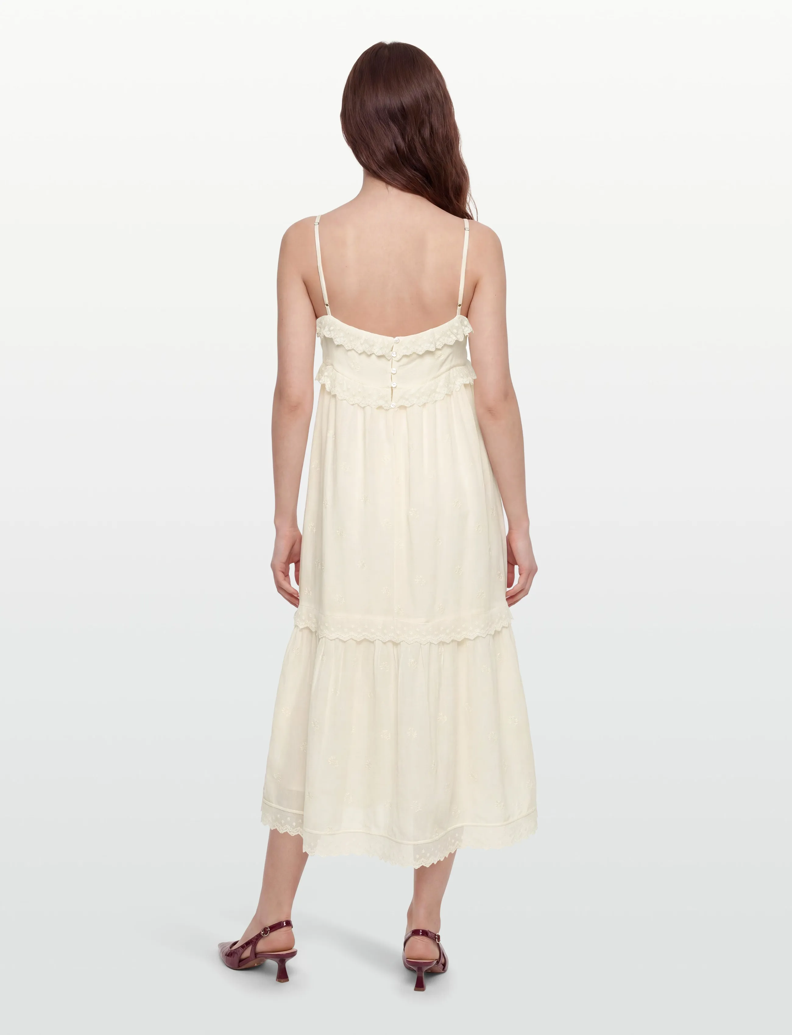 ba&sh - ROBE PENNY - ecru - 4