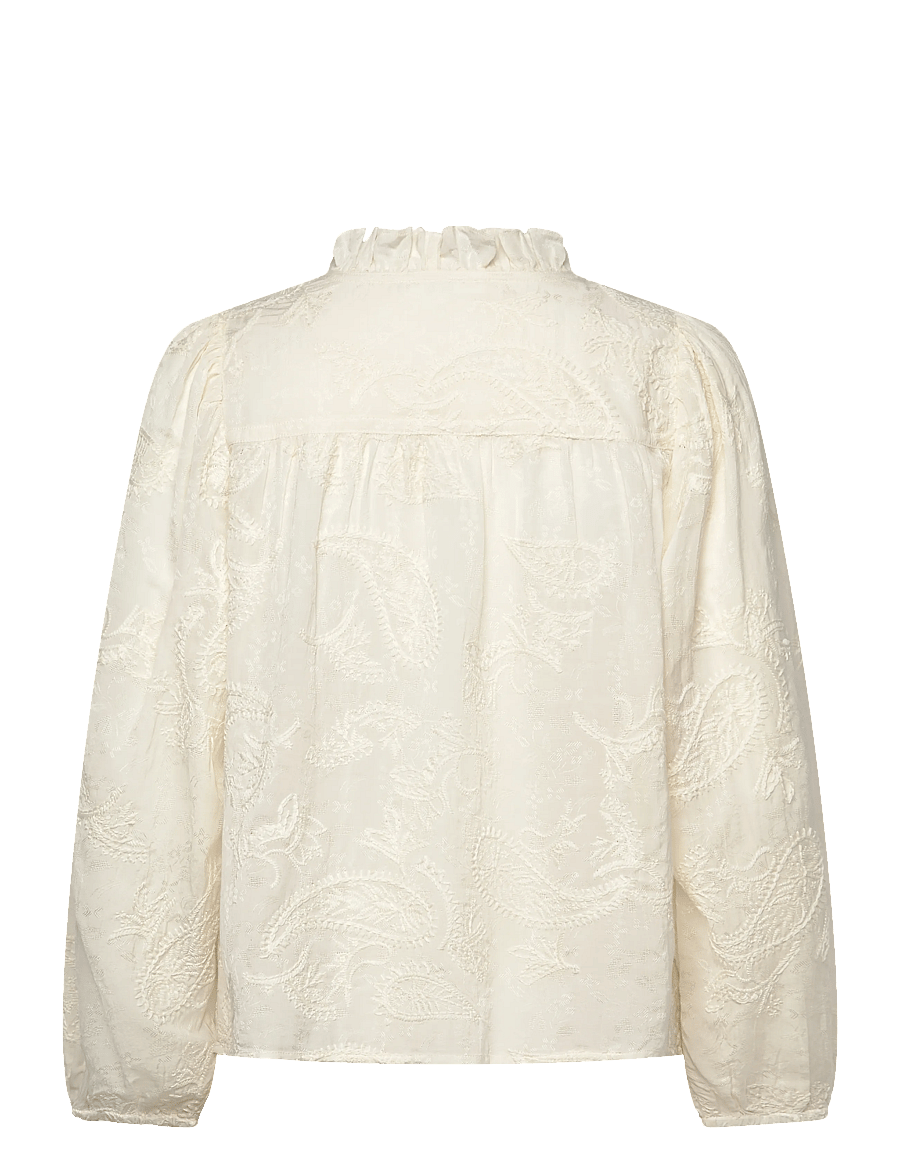 ba&sh - CHEMISE PETTY - long sleeved blouses - ecru - 2