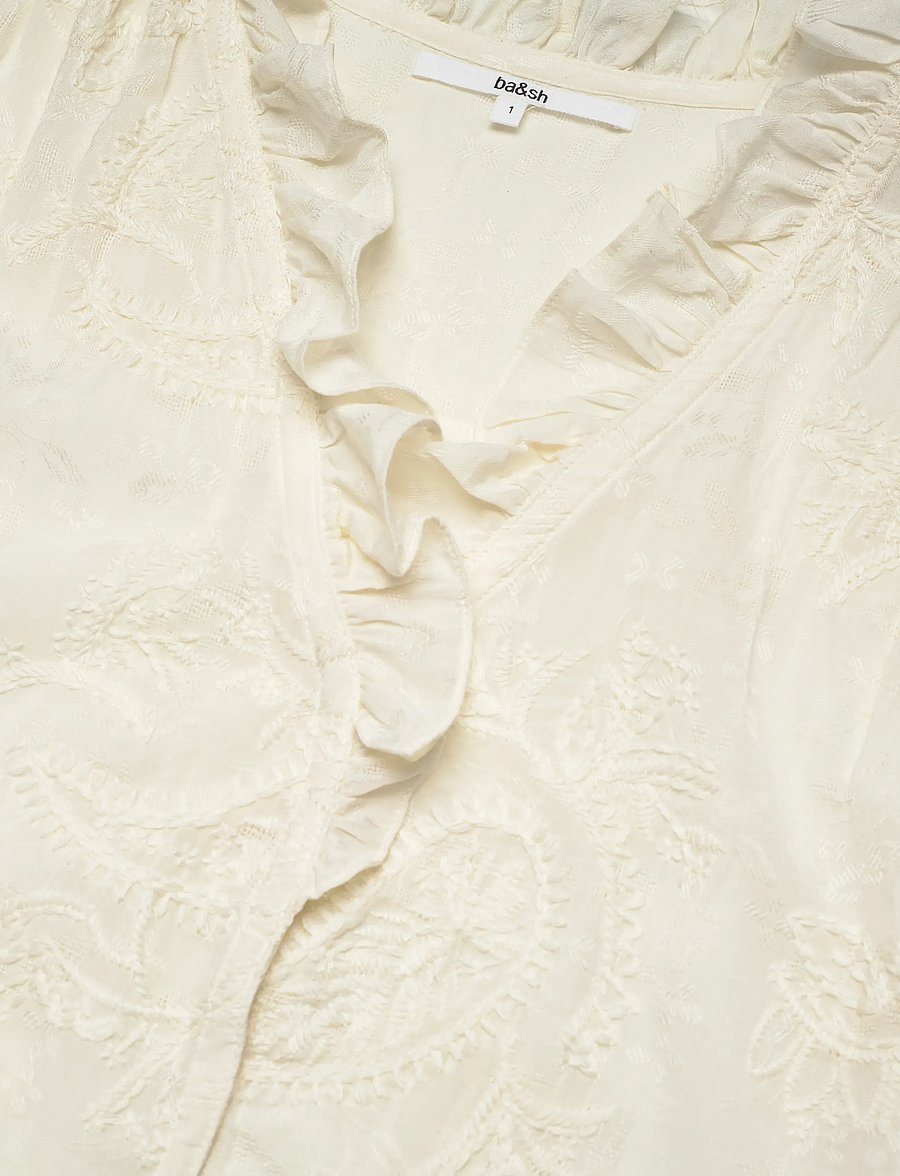 ba&sh - CHEMISE PETTY - long sleeved blouses - ecru - 5