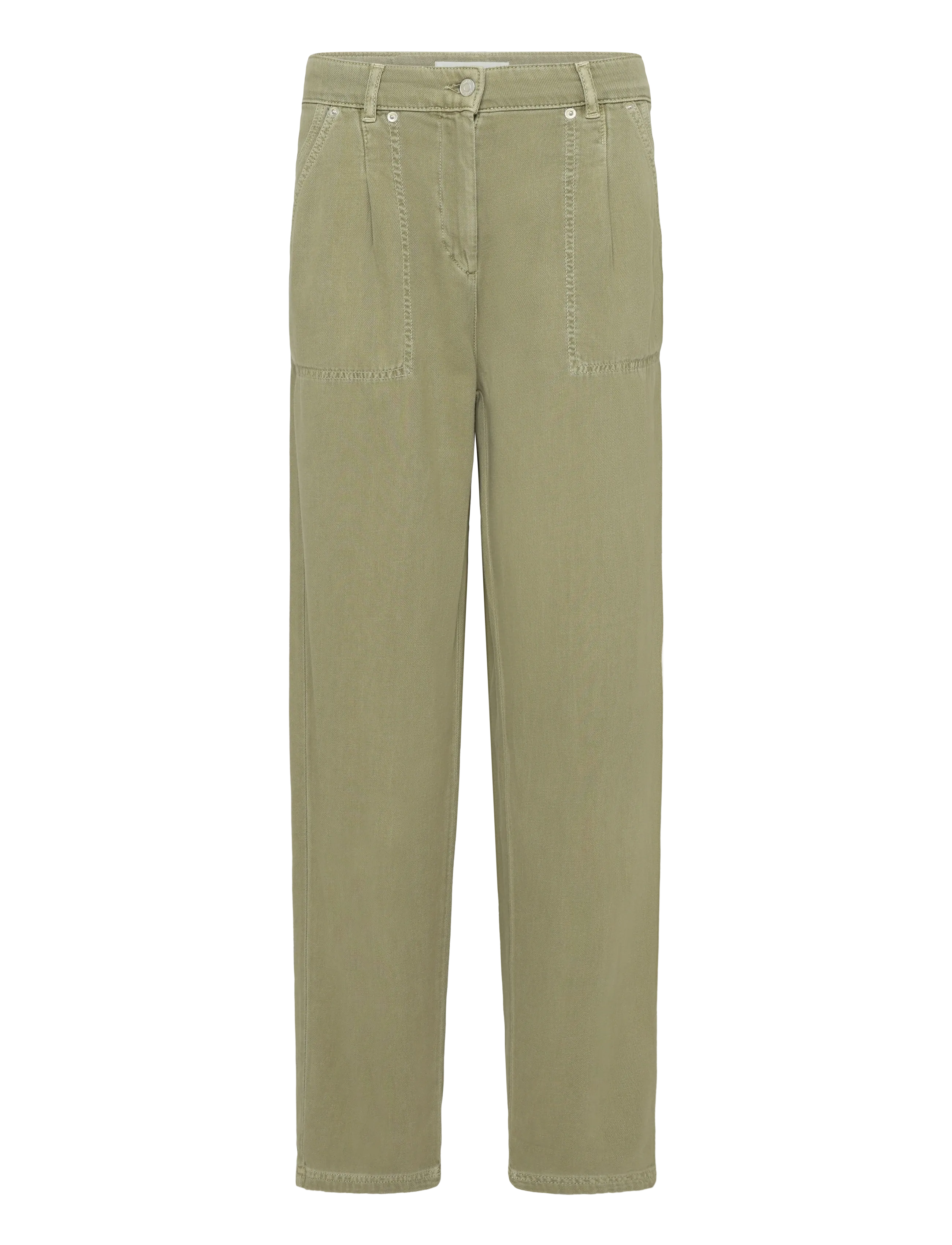 BA&SH Pantalon Raja Khaki - M - Damen