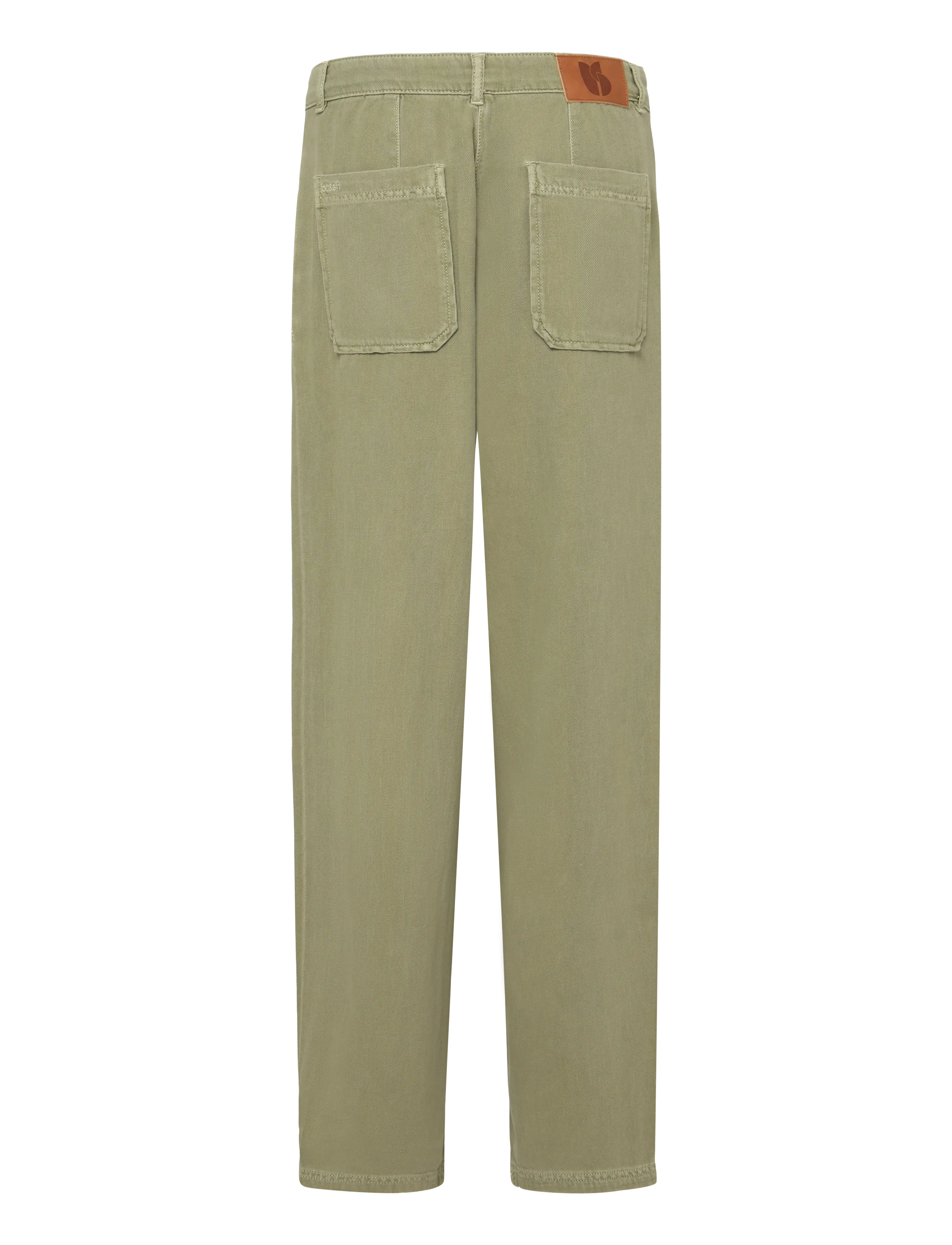 ba&sh - PANTALON RAJA - hose mit geradem bein - amande - 1