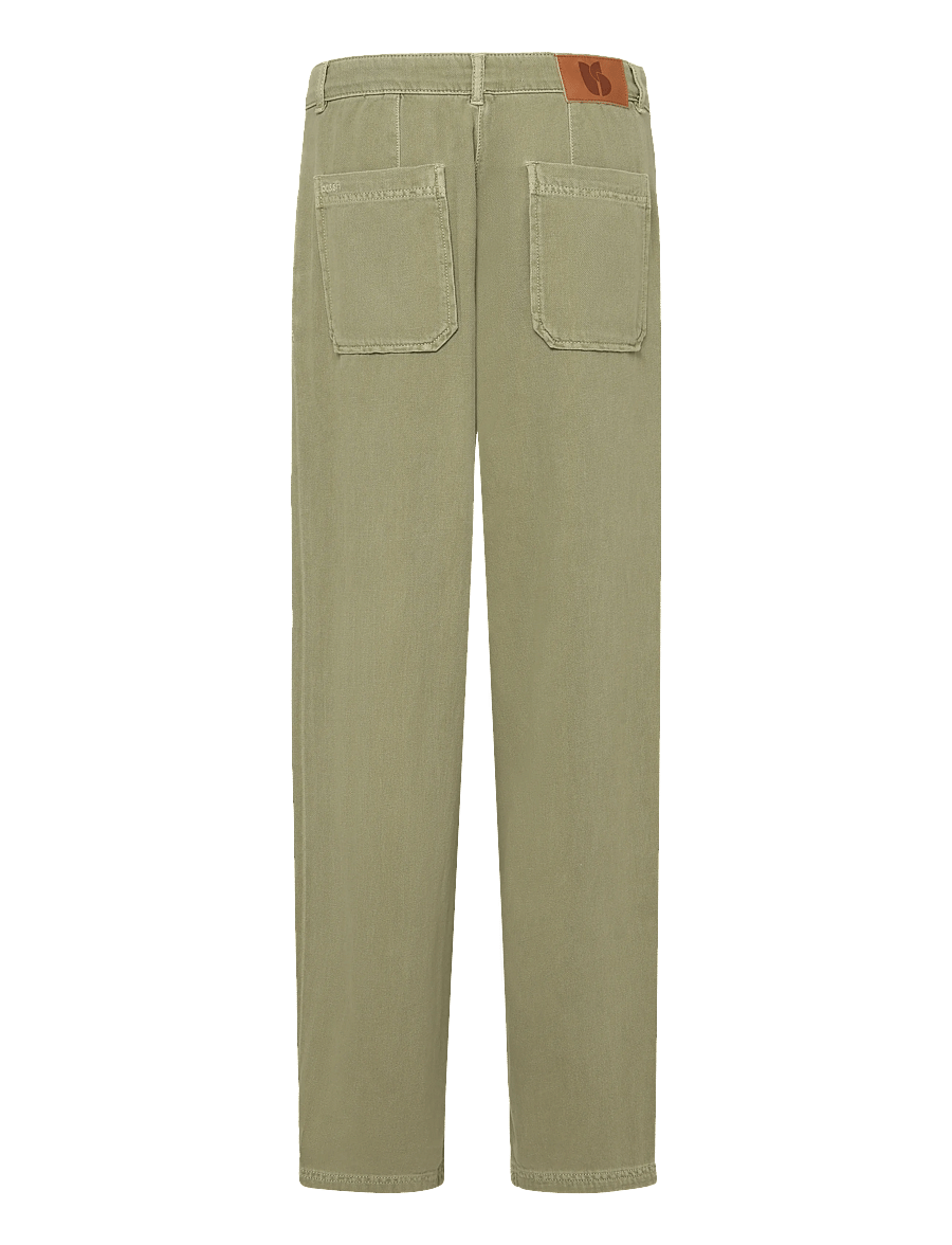 ba&sh - PANTALON RAJA - hose mit geradem bein - amande - 1