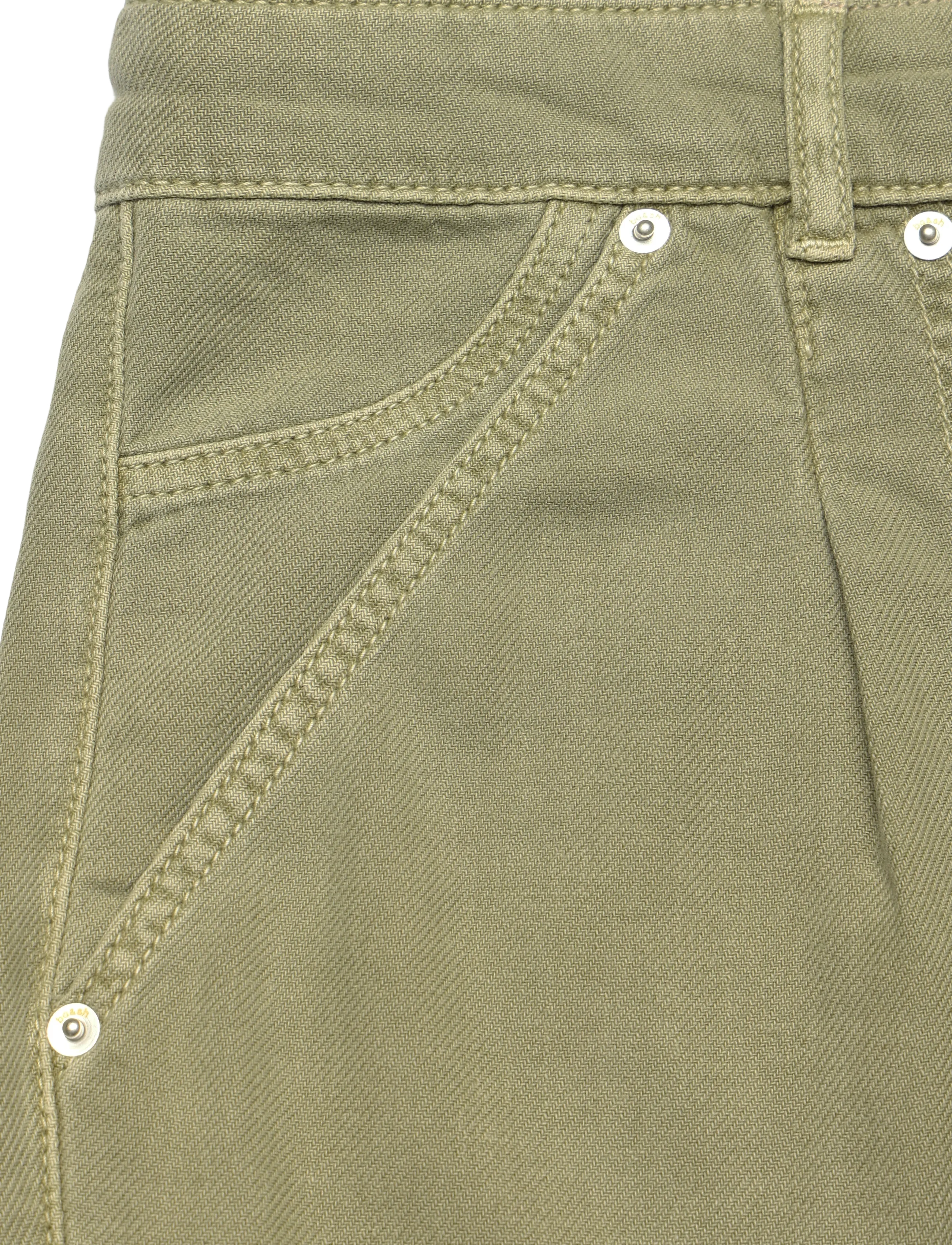 ba&sh - PANTALON RAJA - hose mit geradem bein - amande - 2