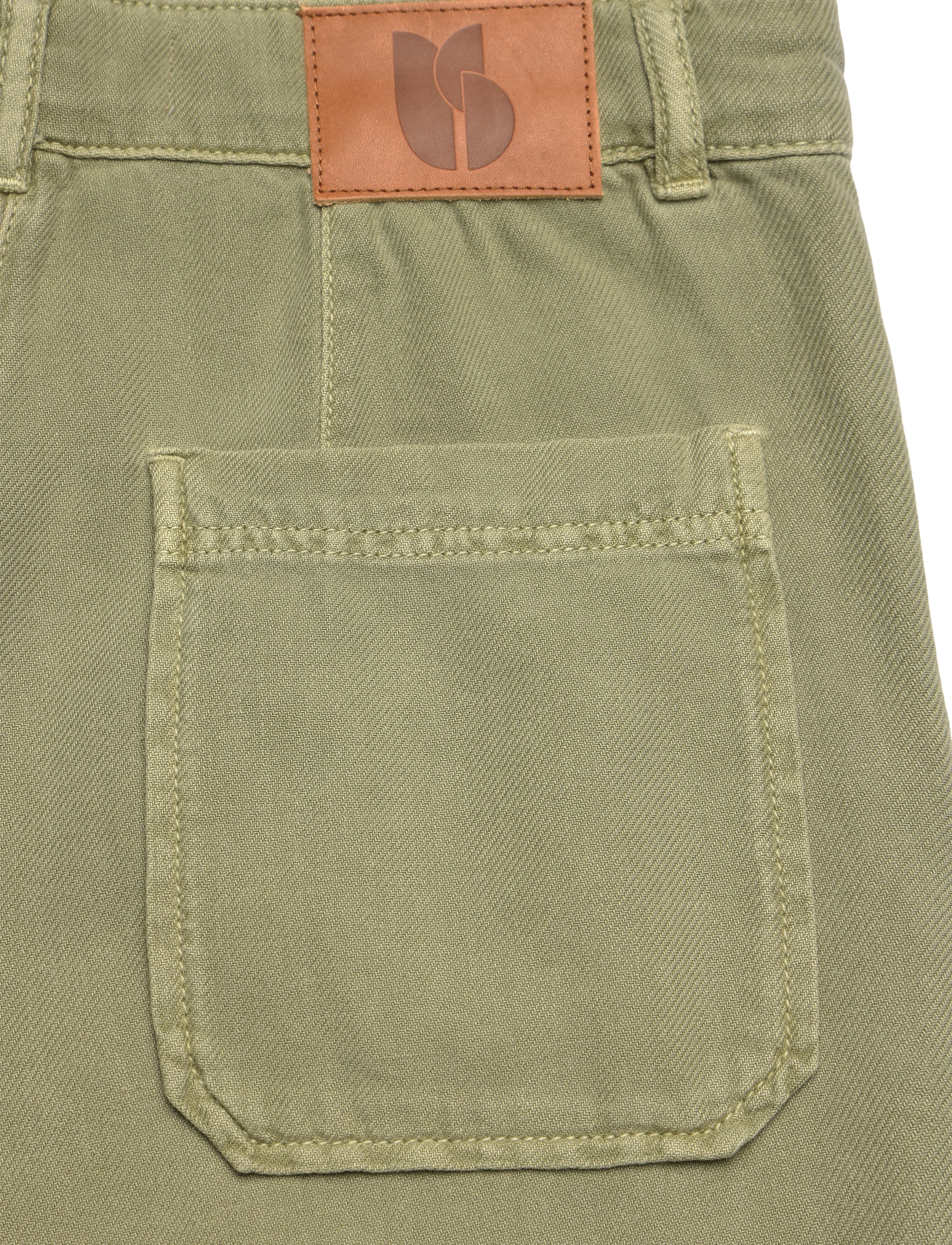 ba&sh - PANTALON RAJA - hose mit geradem bein - amande - 4