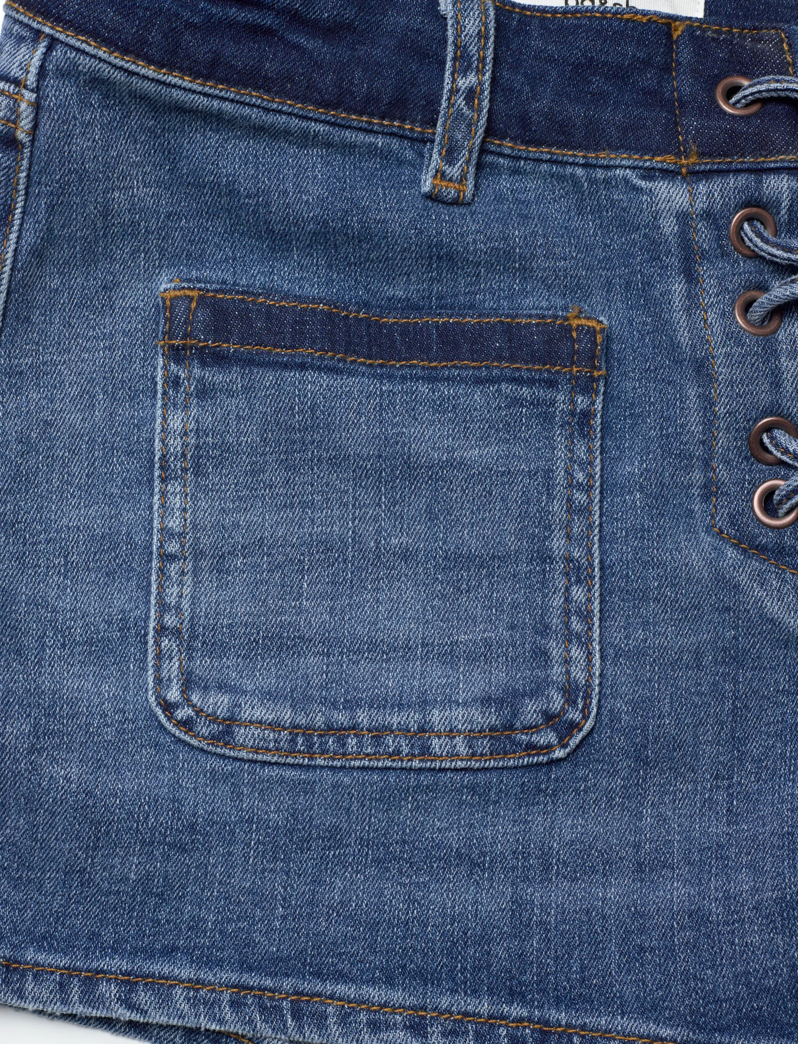 ba&sh - SHORT RIO - jeans shorts - bluejeans - 5
