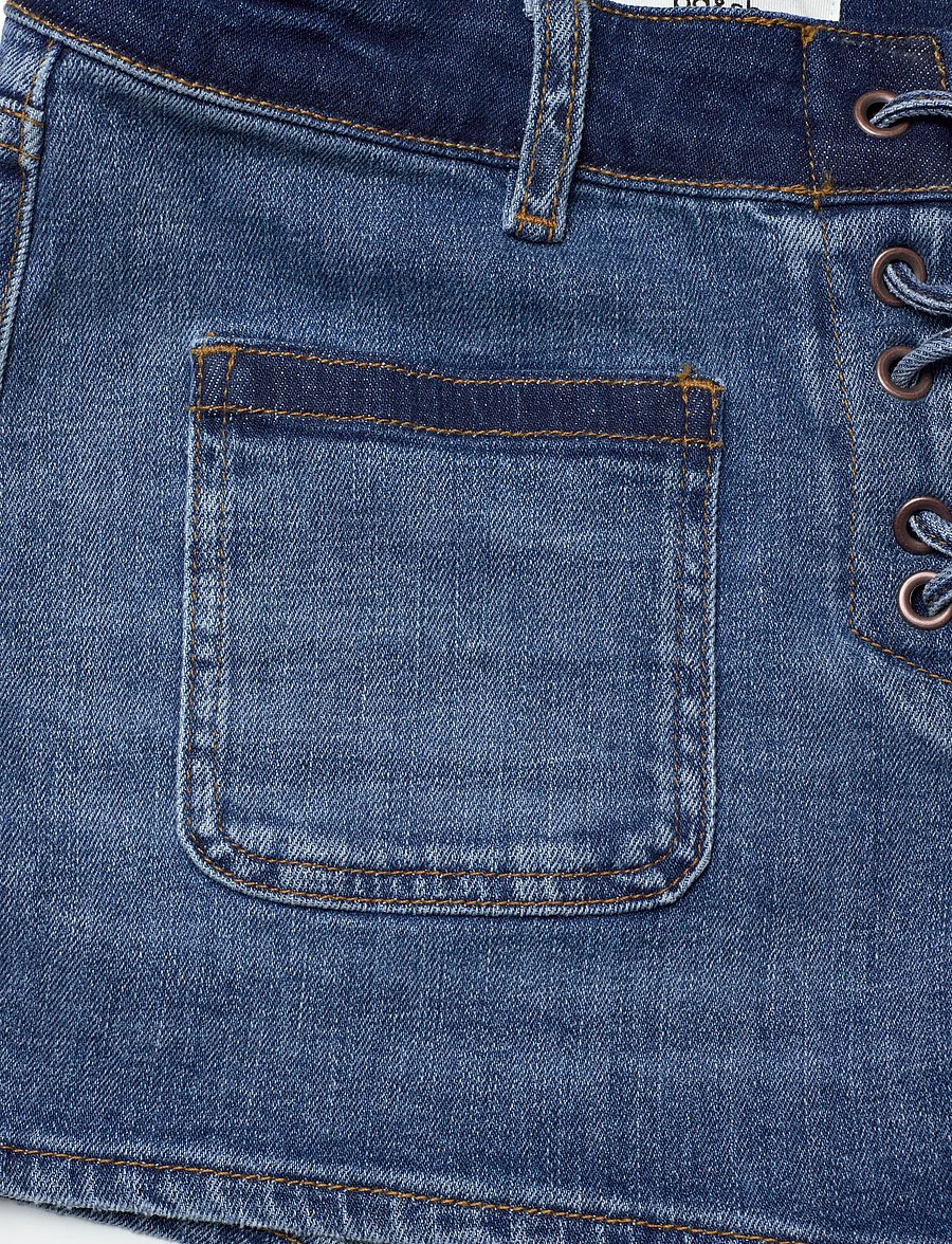 ba&sh - SHORT RIO - jeansshorts - bluejeans - 5